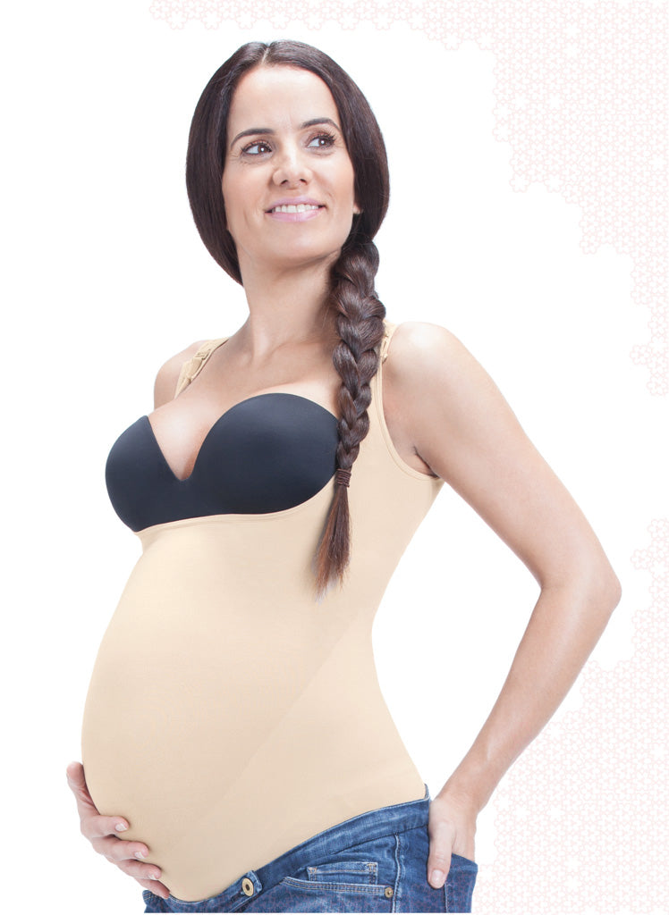 Mommy&Baby Back and Belly Support Bodysuit